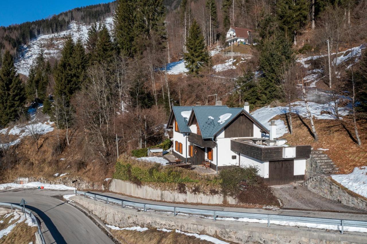 Panoramic House Carnia - Mountain View Apt With Parking And Terraces Vila Ligosullo Exterior foto