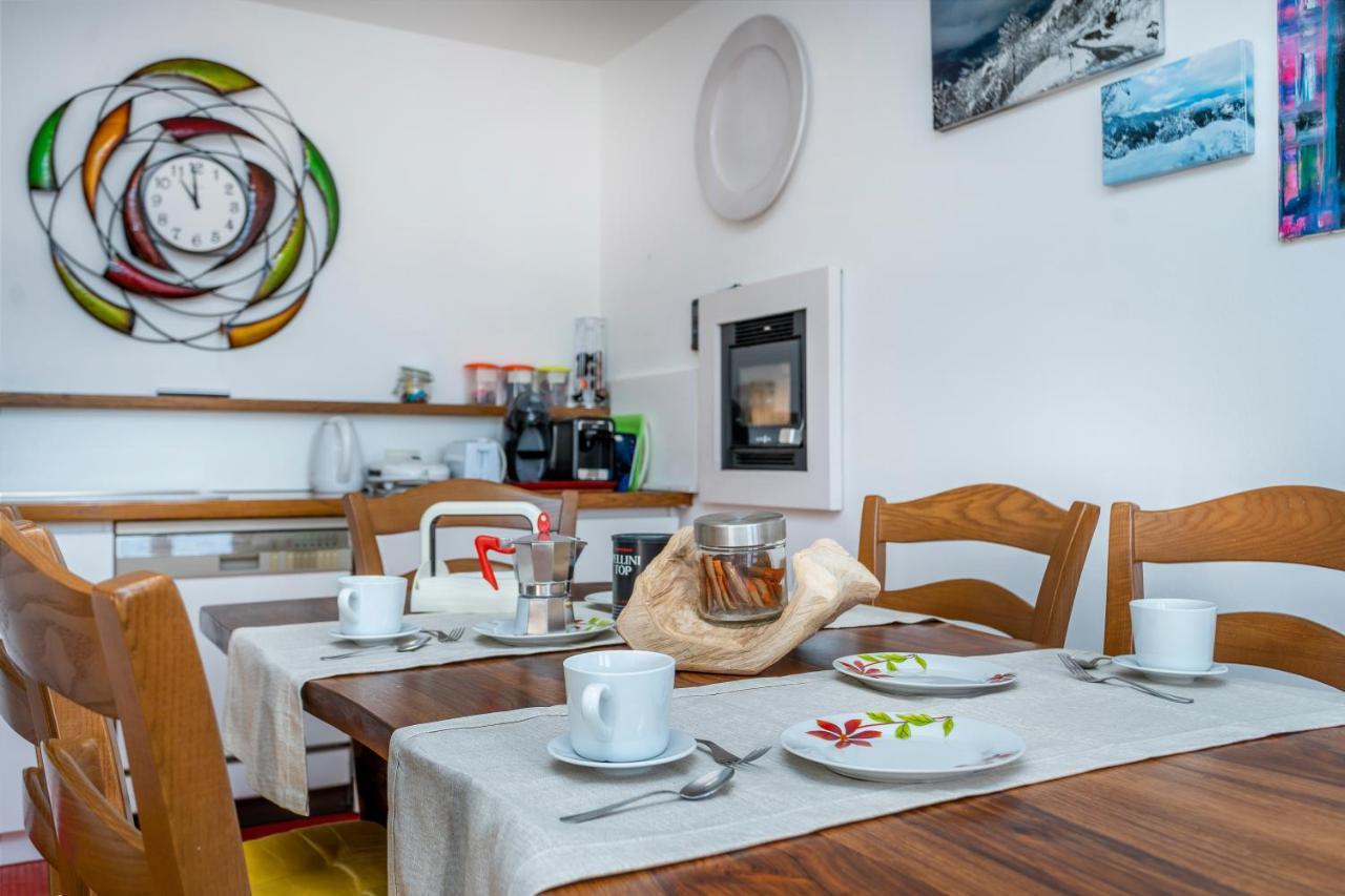 Panoramic House Carnia - Mountain View Apt With Parking And Terraces Vila Ligosullo Exterior foto